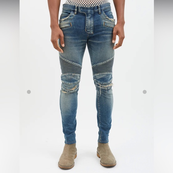 Balmain Other - BALMAIN Biker Jeans